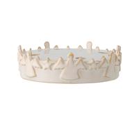 Bloomingville Starry Advent candle holder White