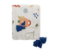 Bloomingville Sylvie cotton throw 160x130 cm Natural