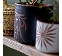 Bloomingville Terracotta Planter Pot - White