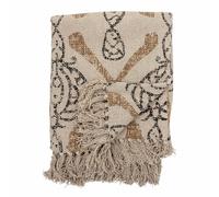 Bloomingville Throw Blanket, Nature, Cotton, Cozy Home Decor