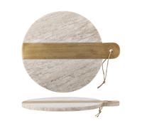 Bloomingville Villette marble cutting board 25x30.5 cm Natural