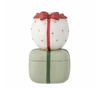 Bloomingville Candle Holder, Polyresin, Green, Ø5xH9 cm