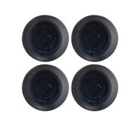 Bloomingville Yoko plate 24 cm 4-pack black