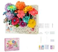 Bloomjoy Magic Petal Flower Art Kit, DIY Bloom Joy Magic Petal Flower Kit, PaperFlower ScienceKit, Color ChangingFlowers, Fantasy Bouquet CraftKit with ColorfulPetals (1set)