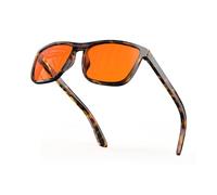 Bloomoak-99% Blue Light Blocking Glasses-Brown Tortoiseshell Sleep Glasses -Fashion Gaming Glasses -Suitable for Screens