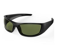 Bloomoak Green Migraine Relief Glasses, Block Blue and Red Light, Computer Screens, Fluorescent LED Glare, Photophobia, Eye Strain, Outdoor Sunglasses, Unisex