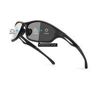 Bloomoak Sport Photochromic Sunglasses for Men & Women/Polarized Driving Glasses/UV Protection / TR90 Unbreakable Frame/Running/Cycling/Fishing/Golf