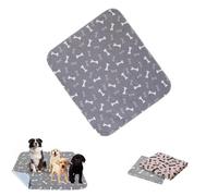 BloomPad Pee Pads, The Pee Pad Dogs Actually use, Reusable Puppy Pad Washable for Dogs & Cats, Durable Leak-Proof & Anti-Slip Pet Training Pads for Home & Travel (Grey,L)