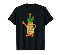 Blooms and Solitude Garden Flower Zen Aesthetic T-Shirt