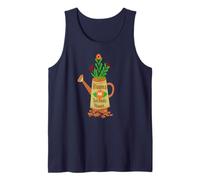 Blooms and Solitude Garden Flower Zen Aesthetic Tank Top