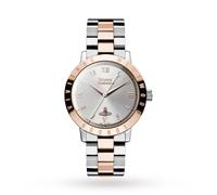 Vivienne Westwood Bloomsbury Silver Dial & Two Tone Bracelet Watch