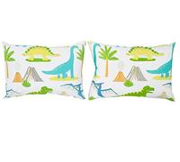 Bloomsbury Mill - Dinosaur World - Kids Design - Pair of Pillowcases (Extra)