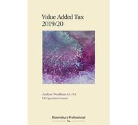Bloomsbury Professional VAT 2019/20 (Core Tax Annuals)