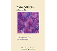 Bloomsbury Professional VAT 2021/22 (Core Tax Annuals)