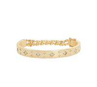 BLOOMTINE Illuminess™ Premium Gold Vermeil Starset Bangle - US 5 - X - Small / US 5 / 57mm x 45mm