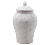 Bloomville Ginger Jar - Large - Stone