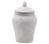Bloomville Ginger Jar - Stone / Small