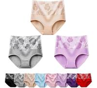 Bloomyfit High Waist Leak Proof Panties for Women, Bloomypink Bloomyfit Leak Proof Underwear for Women, Womens Briefs (3pcs-c,5XL)