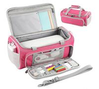 BLOOOK Carry Case Compatible with Cricut Joy Extra Accessory Bag, for Cricut Joy Extra Cards, Cricut Joy Extra Mat, Cricut Joy Extra Pens, pink