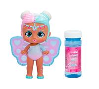 BLOOPIES Magic Bubbles Clodett, Collectible Fairy Doll that Squirts Water and Makes Magic Bubbles with her Wings, Bath and Water Toy for Girls and Boys from 18 months