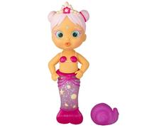 Bloopies Sweety Mermaid Doll that Throws Water and Makes Bubbles, Bath Toy for +18 Months, Pink
