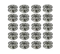 Blooy - 20PCS 270010S Steel Bobbin For Industrial 1-Needle Sewing Machine Part JUKI BROTHER SINGER CONSEW DURKOPP JACK ZOJE