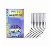 Blooy - 20PCS Dotec LWX6T Curve Needle (LWX2T, 29BL, SY7395) Fit Consew 75T, CM-101, CM-364, Brother CM3-B933 Portable Blindstitch Sewing Machines (Size 14 (90))