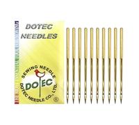Blooy - DBX1 KN Ball-Point Heat Proof Titanium Coating Needles for Industrial Lockstitch Sewing Machines DB*1,16x257, 1738A (100 PCS) (Size 12/80)