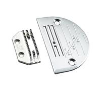 Blooy - Standard Needle Plate & Feed Dog Kit Fits JUKI Brother Singer Jack Industrial Lockstitch Sewing Machines E16, E18, E20, E22, E24, E26 (E20+18T)