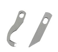 Blooy - XB0563001 + X77683-001 Upper and Lower Blade for Brother 925D, 929D, 1034D, 1134DW, DZ1234,1634D Serger Domestic Overlock Machine