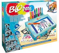 Blopens 3223424 Spray Pen Set XL Airbrush Creative Painting Set for Children from 5 Years