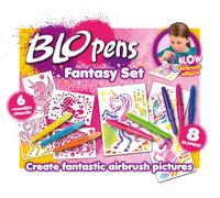 BLOPENS Activity Set - Fantasy Set by John Adams -Creative Airbrush Art for Kids