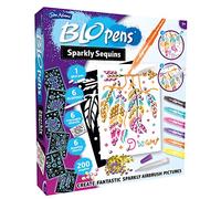 Blopens | John Adams 11191 Sparkly Sequins Set, Create Fantastic Sparkly Airbrush Pictures, Ages 7+, Multicolor