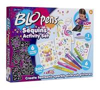 John Adams BLOPENS Sequins Activity Set, Multicolor, 11099, A4