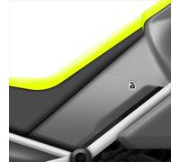 BLOQ Motorcycle Tank Grips compatible with APRILIA TUAREG 660 (2022-) PREMIUM - CLEAR