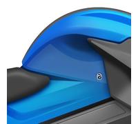 BLOQ Motorcycle Tank Grips compatible with BMW F800R (2009-) HiGrip - CLEAR