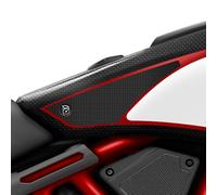 BLOQ Motorcycle Tank Grips compatible with INDIAN FTR1200/S (2019-) Tacky Grip - Black