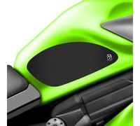 BLOQ Motorcycle Tank Grips compatible with KAWASAKI ER-6F (2012-2017) Tacky Grip - Black