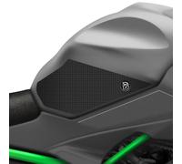 BLOQ Motorcycle Tank Grips compatible with KAWASAKI NINJA 650 (2017-) Tacky Grip - Black