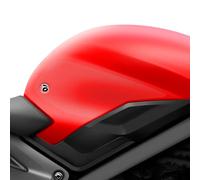 BLOQ Motorcycle Tank Grips compatible with TRIUMPH STREET TRIPLE 675/765 2013- PREMIUM - CLEAR