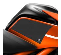 BLOQ Motorcycle Tank Grips/Traction Pads compatible with KTM DUKE 125 (2017-2023) PREMIUM