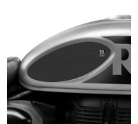 BLOQ Motorcycle Tank Grips/Traction Pads compatible with ROYAL ENFIELD HUNTER 350 (2022-) PREMIUM