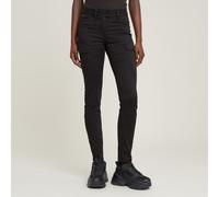 Blossite G-Shape Army High Skinny Pants - Black - Women 27-34