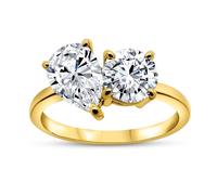 Blossom 9ct Gold 2 Carat Lab Grown Diamond Ring - L40006-R