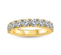 Blossom 9ct Gold Lab Grown Diamond Half Eternity Ring - 1.5ct - L40012-L