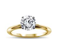 Blossom 9ct Gold Lab Grown Diamond Solitaire Ring - 1.55ct - L40132-R