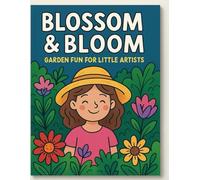 Blossom & Bloom - Garden Fun for Little Artists: A cheerful coloring book full of flowers, bees, and springtime magic