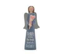 Blossom Bucket Feather & Grace Hand Painted Resin Decorative Figurine - Sisters & Best Friends