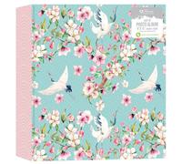 Blossom Floral Design Photo Album Holds 200 Slip In 4 X 6 Family Photographs