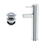 Blossom High Rise Basin Mono Mixer Tap & Waste Chrome